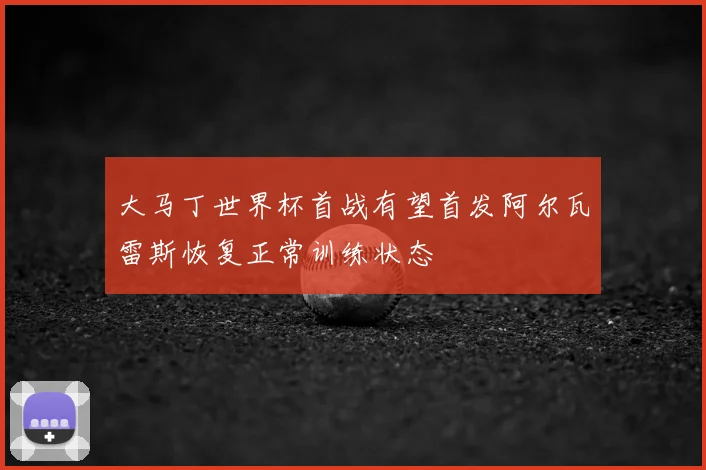 大马丁世界杯首战有望首发阿尔瓦雷斯恢复正常训练状态