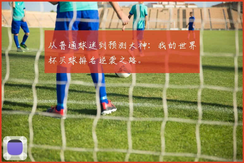 从普通球迷到预测大神：我的世界杯买球排名逆袭之路。