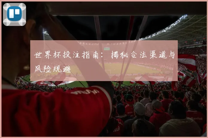 世界杯投注指南：揭秘合法渠道与风险规避
