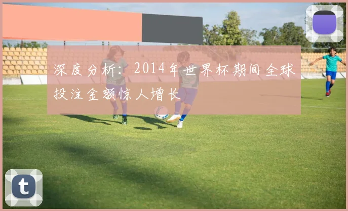 深度分析：2014年世界杯期间全球投注金额惊人增长