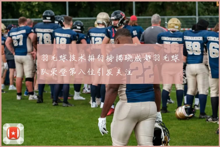 羽毛球技术排行榜揭晓成都羽毛球队荣登第八位引发关注